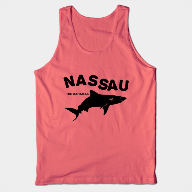 Shark Diving - Nassau - The Bahamas Tank Top by TMBTM